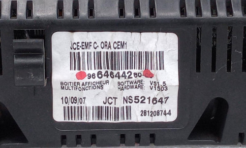  PANTALLA MULTIFUNCION Renault CLIO I FASE I / II (B/C57) 