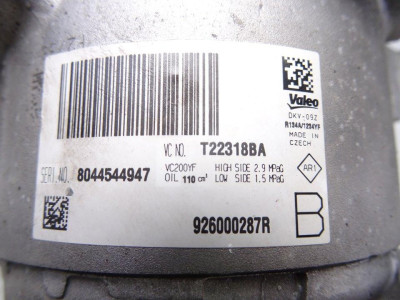 COMPRESOR AIRE ACONDICIONADO, DACIA, SANDERO II