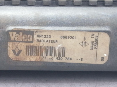 RADIADOR AGUA, RENAULT, KANGOO I (F/KC0)