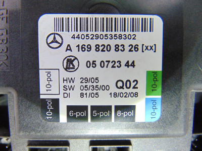 MODULO ELECTRONICO, MERCEDES-BENZ, CLASE B (BM 245)