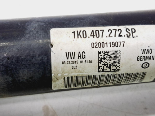 TRANSMISION DELANTERA DERECHA VOLKSWAGEN TOURAN (1T3) 