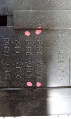 CENICERO, NISSAN, PICKUP (D22)