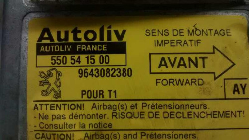  CENTRALITA AIRBAG PEUGEOT 206 