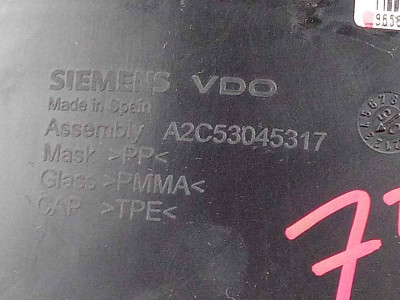 CUADRO INSTRUMENTOS, PEUGEOT, 1007