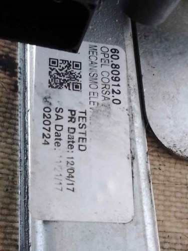 ELEVALUNAS DELANTERO DERECHO Opel CORSA D 