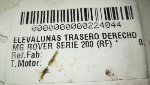  ELEVALUNAS TRASERO DERECHO 