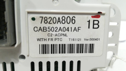  MANDO CLIMATIZADOR MITSUBISHI ASX (GA0W) 