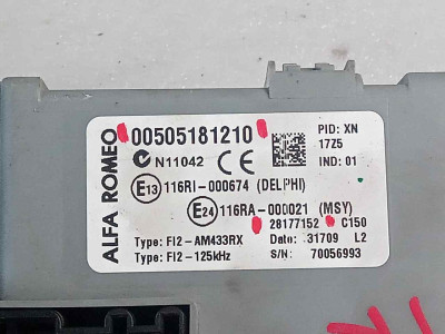 CAJA RELES / FUSIBLES, ALFA ROMEO, MITO (145)