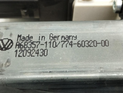 MOTOR ELEVALUNAS TRASERO DERECHO, Volkswagen, TIGUAN (5N2)