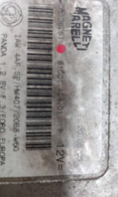 CENTRALITA MOTOR UCE, Fiat, II PANDA (169)