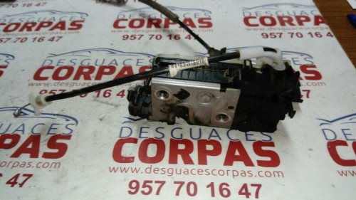 CERRADURA PUERTA TRASERA DERECHA PEUGEOT 208 