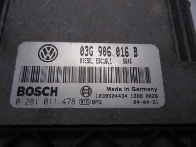 CENTRALITA MOTOR UCE, VOLKSWAGEN, GOLF V (1K1)(10.2003)