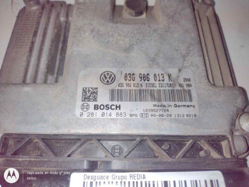  CENTRALITA MOTOR UCE SEAT IBIZA BERLINA (6J5) 