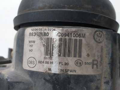 FARO DERECHO, VOLKSWAGEN, PASSAT BERLINA (3C2)