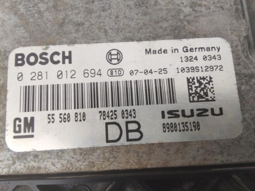 CENTRALITA MOTOR UCE Opel ASTRA H BERLINA 