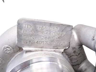 TURBOCOMPRESOR, CHEVROLET, LACETTI