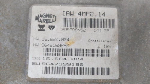 CENTRALITA MOTOR UCE Peugeot 607 (S1)(12.2000) 