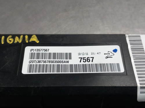  MODULO ELECTRONICO OPEL INSIGNIA BERLINA 