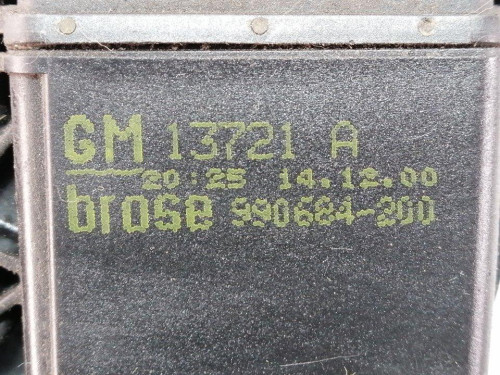  ELEVALUNAS DELANTERO IZQUIERDO OPEL ASTRA G COUPE 