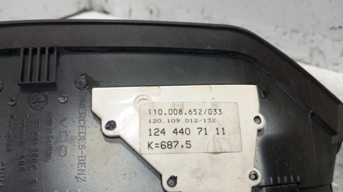 CUADRO INSTRUMENTOS, MERCEDES-BENZ, CLASE E (BM 124) BERLINA