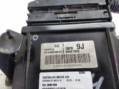 CENTRALITA MOTOR UCE, CHEVROLET, MATIZ