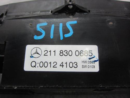 MANDO CLIMATIZADOR Mercedes-Benz CLASE C (BM 203) BERLINA 