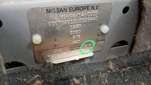  NISSAN ALMERA TINO (V10M) 