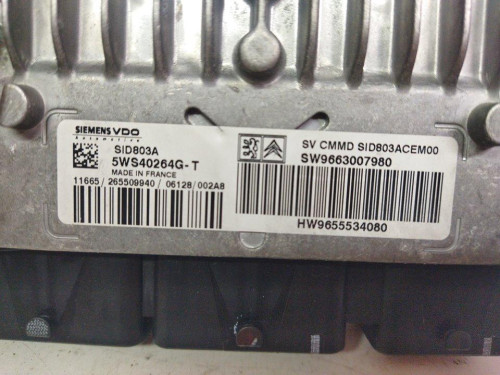  CENTRALITA MOTOR UCE PEUGEOT 407 SW 