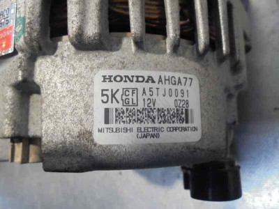 ALTERNADOR, Honda, CIVIC 5 PUERTAS (FK)