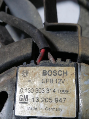 ELECTROVENTILADOR, OPEL, ZAFIRA B