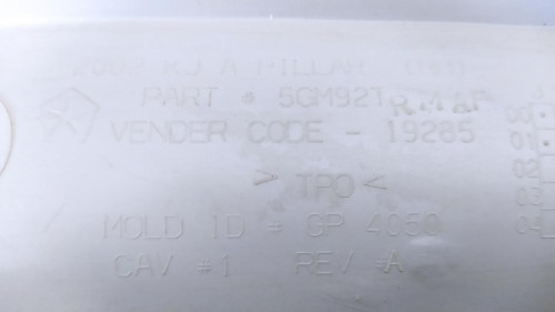 ASIDERO TECHO DELANTERO DERECHO JEEP CHEROKEE (KJ) 
