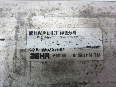 INTERCOOLER, RENAULT, SCENIC III (JZ)