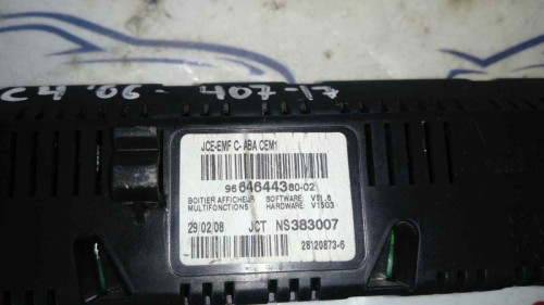 PANTALLA MULTIFUNCION CITROEN C4 BERLINA 