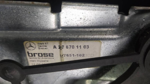 ELEVALUNAS TRASERO IZQUIERDO Mercedes-Benz CLASE E (BM 207) CABRIO 