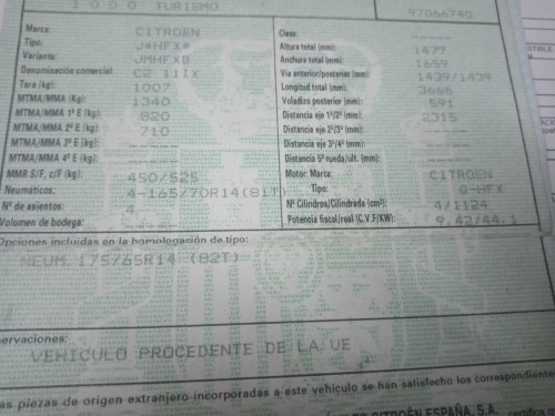  CITROEN C2 