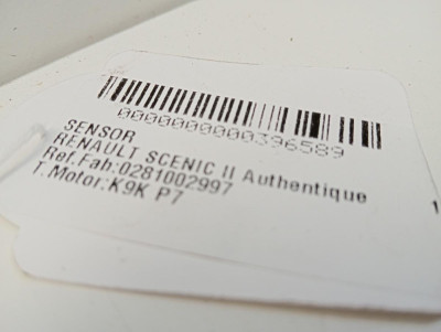 SENSOR, RENAULT, SCENIC II (JM)