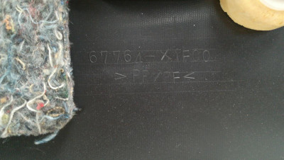 GUARNECIDO PUERTA DELANTERA IZQUIERDA, TOYOTA, AURIS (E15)