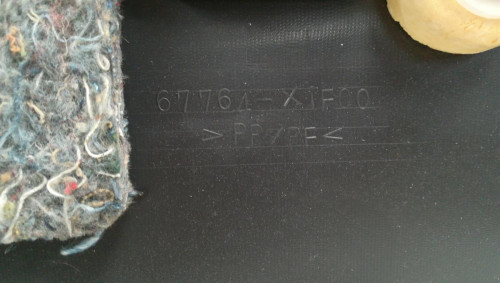  GUARNECIDO PUERTA DELANTERA IZQUIERDA, TOYOTA, AURIS (E15) 