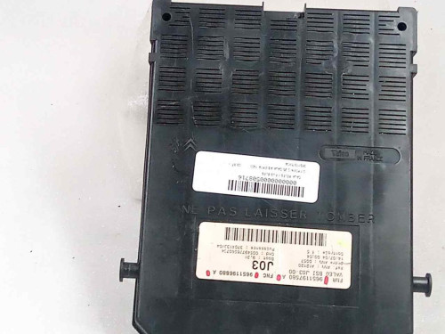  CAJA RELES / FUSIBLES CITROEN C 25 CAMIÓN 