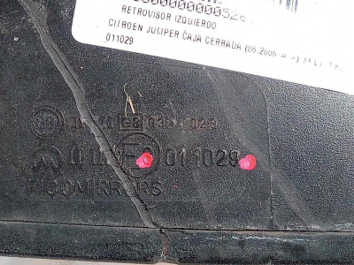 RETROVISOR IZQUIERDO, CITROEN, JUMPER FURGÓN