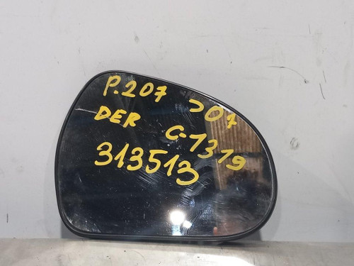  CRISTAL RETROVISOR DERECHO PEUGEOT 207 