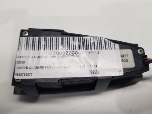  MANDO CALEFACCION / AIRE ACONDICIONADO, CITROEN, GRAND C4 PICASSO 