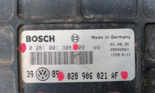 CENTRALITA MOTOR UCE Volkswagen GOLF III (1H1)(11.1991) 