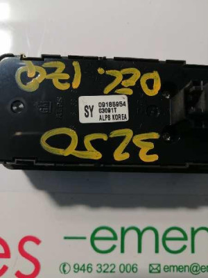 MANDO ELEVALUNAS DELANTERO IZQUIERDO, OPEL, VECTRA C BERLINA