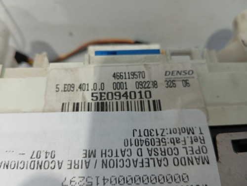  MANDO CALEFACCION / AIRE ACONDICIONADO Opel CORSA D 
