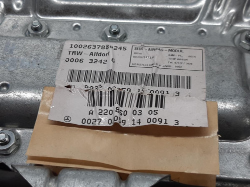 AIRBAG LATERAL IZQUIERDO Mercedes-Benz CLASE S (BM 220) BERLINA 