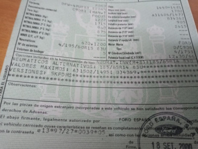 FORD FOCUS BERLINA (CAK)