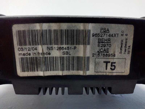  MANDO CLIMATIZADOR Peugeot 307 BREAK / SW (S1)(04.2002) 