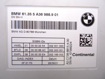 MODULO ELECTRONICO, BMW, SERIE X4 (G02)