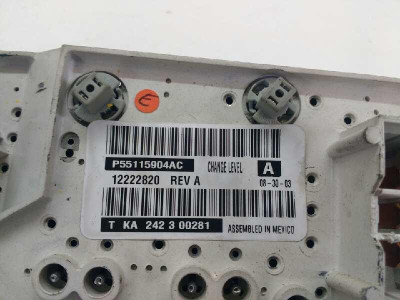 MANDO CALEFACCION / AIRE ACONDICIONADO, JEEP, GRAND CHEROKEE (WJ/WG)